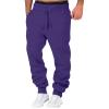 Mens Athletic Sweatpants Mens Cargo Gray King Size Men's Big Tall Sweatpants Winter Gym Men White Pants Men's Lined Sweatpants Man Jogging Suits 2 Piece Set s view 1