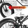 Tracer Siena Chopper Stretch Cruiser GT Bike for Adults 26 Inch Complete Bicycles with Hi-Rise Handlebar 7-Speed Beach Cruiser Bike (mbk1) view 4