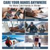 Heated Gloves for Men Women, Rechargeable Full & Half Hands Electric Gloves Heated Fingerless Touchscreen Gloves Heated Winter Hand Warmer for Work Cycling Skiing Outdoor Snow (Large) view 3