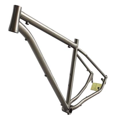 27.5-inch Ultra-high-Strength Titanium Mountain Bike Frame, Weight 1.6 kg.