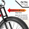 Tracer Siena Chopper Stretch Cruiser Bike for Adults 26 Inch Beach Cruiser Bike with Moon-Type Handlebar Single Speed Adult Recumbent Bike (red) view 4