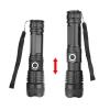 KazUp Telescopic Zoom Power Torch Aluminum Alloy Outdoor Lighting Rechargeable Flashlight view 2