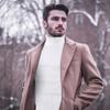 NY Threads Men's Ribbed Turtleneck Slim Fit Pullover Casual Long Sleeves Basic Top, Medium, White view 3