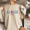 IZI POD Intensive Care Unit Sweatshirt, Custom Nurse Graduation Gift, New Nurse Gift ICU Sweatshirt view 2