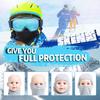 KOOLSOLY Kids Balaclava Face Mask, Winter Hat Face Warmer for Cold Weather Ski Mask for Boys Girls view 3
