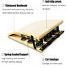 REMYS Heavy Duty Spring Board with 7/9 Steel Spring, Light Brown Vaulting Springboard, Hardwood Vault Equipment for Gymnastics, Athletics, Martial (Color : Light tan, Size : 120x60cm - 7 Spring) view 2