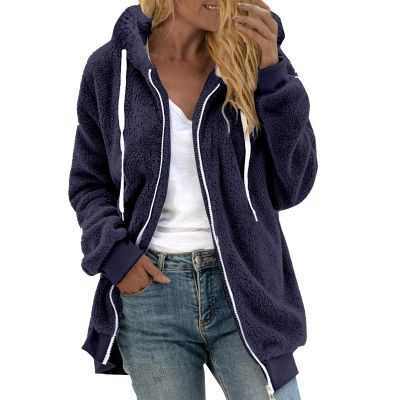 QWENTMTNTY Fuzzy Jackets for Women Winter Fall Clothing Zip Up Hoodies for Women Oversized Petite Womens Clothing Women Fall Outfits Pullover Women