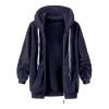 QWENTMTNTY Fuzzy Jackets for Women Winter Fall Clothing Zip Up Hoodies for Women Oversized Petite Womens Clothing Women Fall Outfits Pullover Women view 2