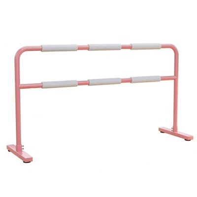 Ballet Barre Home Dance Studio, Gym, Ballet Barre, Mobile Steel Extension Fitness Rod, 3 Color Options (Color : Pink, Size : 2.5M/8.2FT)