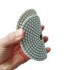 SUSUKII 7pcs Diamond Dry/Wet Polishing Pads Set, 4 inch Pads for Granite Stone Concrete Marble Floor Grinder or Polisher, 50#-3000# with Hook & Loop Backing Holder Pads for Wet Polisher view 2