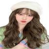 WUODHTW Detachable wig cap Women Beret Wig Hair wavy curly hair Short Bob wig hat Women's sunshade hat wig view 1