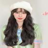 WUODHTW Detachable wig cap Women Beret Wig Hair wavy curly hair Short Bob wig hat Women's sunshade hat wig view 3
