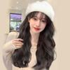WUODHTW Detachable wig cap Women Beret Wig Hair wavy curly hair Short Bob wig hat Women's sunshade hat wig view 4