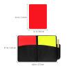 ibasenice 2set Referee Tools Soccer Referee Card Kit Score Sheet Whistles and Accessories for Football Basketball Volleyball and More Sports Games view 2