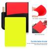 ibasenice 2set Referee Tools Soccer Referee Card Kit Score Sheet Whistles and Accessories for Football Basketball Volleyball and More Sports Games view 3