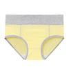 Women's Cotton Underwear High Waisted Full Coverage Ladies Panties Maternity Panties for Pregnancy (Yellow, XL) view 3