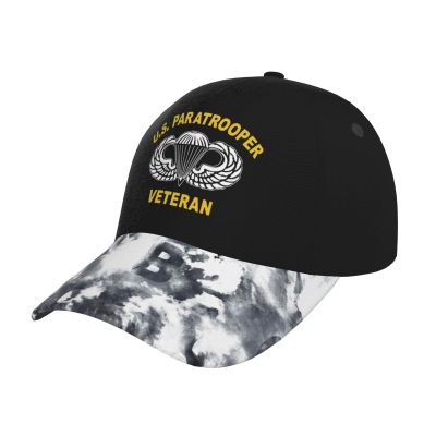 82nd Airborne Paratrooper Army Veteran Hat Adjustable Baseball Cap for Men Women Dad Hat