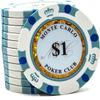 Yarsanor 14g Custom Poker Chips Clay Iron Core, Poker Chips Casino Games Monte Carlo Chips for Texas Holdem Blackjack Casino Games Poker Chips (Size : 100PCS $500+$1000+$5000+$10000) view 3