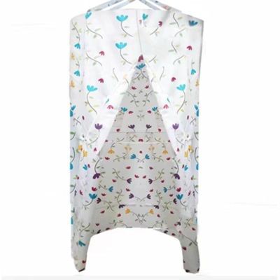DAZULI Round Waterproof Bathroom Shower Curtain Polyester Hanging Thermal Insulation Double Zip Shower Curtains for Camping Beach Toilet(Size:100x200cm/39.4x78.7in,Color:C)