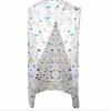 DAZULI Round Waterproof Bathroom Shower Curtain Polyester Hanging Thermal Insulation Double Zip Shower Curtains for Camping Beach Toilet(Size:100x200cm/39.4x78.7in,Color:C) view 1