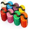 Yarsanor Poker Chips Monte Carlo with Denominations, Monaco Casino Crystal Dice Style Casino Chips, Crystal Poker Chips for Texas Holdem Black Jack Casino Grade Chips (Size : 25PCS $10) view 2