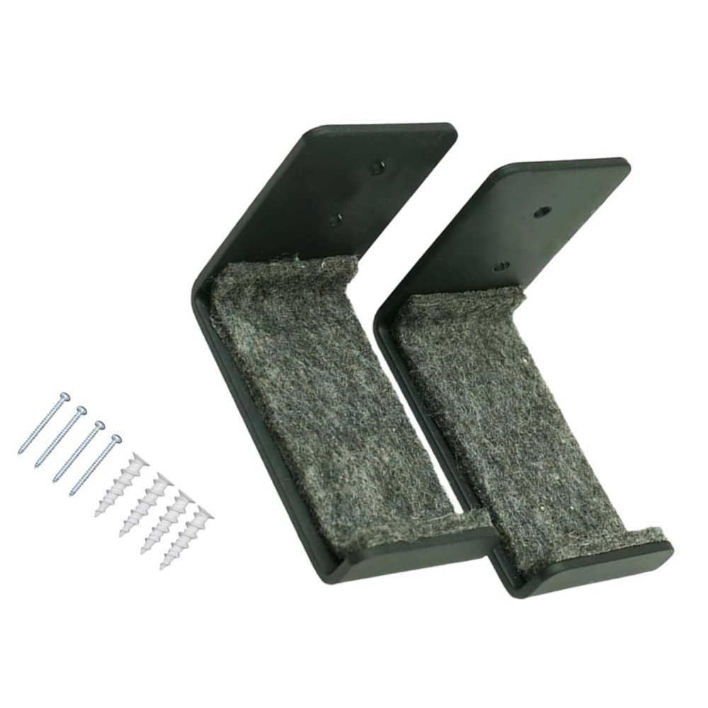DOITOOL 2pcs Wall Mounted Snowboard Display Holder Space-saving Snowboard Storage Rack Elegant Design for Home Shop Ski Board Wall Mount Easy Installation