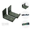 DOITOOL 2pcs Wall Mounted Snowboard Display Holder Space-saving Snowboard Storage Rack Elegant Design for Home Shop Ski Board Wall Mount Easy Installation view 3
