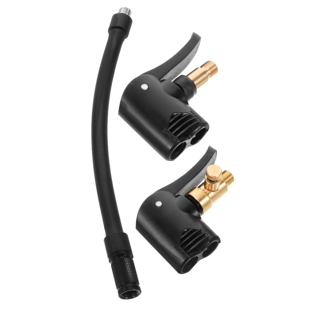 FAVOMOTO 2pcs Tire Adapter for Car Air Pump Construction Fit for Motorcycle and Bike Inflation