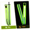 VANZACK 3pcs Night Running Safety Belt Reflective Running Lights for Men Elastic Adjustable Fitness Strap for Sports view 3