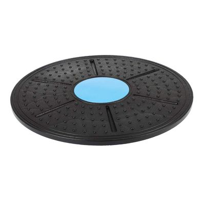 Alomejor Round Balance Trainer Board Plastic Wobble Balance Board 37cm for Standing Desk Core Training Home Gym Workout