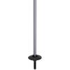 GOODE Carbon Neutral Ski Poles  Ultra-Lightweight & Durable Eco-Friendly Composite  High-Performance Shock Absorbing Downhill Ski Poles for Men & Women  54"/135cm  Ocean Grey  Pair view 3