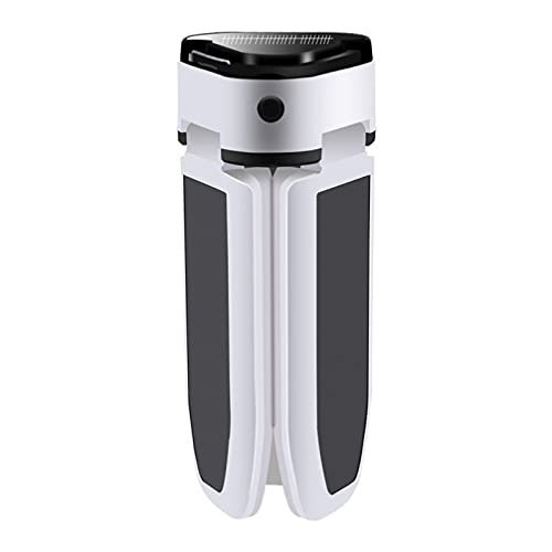 QIYUDS LED Camping Lanterns, Solar Rechargeable, Hurricane Lights with Magnet Base for Power Outages, Home Emergency, Camping, Hiking