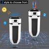 QIYUDS LED Camping Lanterns, Solar Rechargeable, Hurricane Lights with Magnet Base for Power Outages, Home Emergency, Camping, Hiking view 3