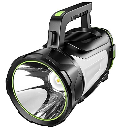QIYUDS LED Flashlight, USB Rechargeable, Waterproof Torch Suitable for Adults and Kids - Hiking & Camping Gear Essentials