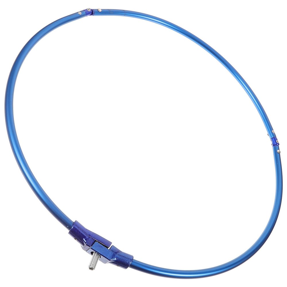 BESPORTBLE Aluminum Alloy Round Fishing Net Circle Solid Rings for Fishing Split Ring