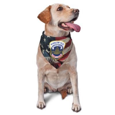 Patch of The Metropolitan Police Dog Scarf Pet Bandana Cat Pet Bibs
