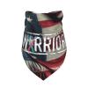 Thyroid Cancer Warrior Awareness Ribbon Dog Scarf Pet Bandana Cat Pet Bibs view 3