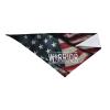 Thyroid Cancer Warrior Awareness Ribbon Dog Scarf Pet Bandana Cat Pet Bibs view 4