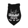 Best Grammie Ever Dog Scarf Pet Bandana Cat Pet Bibs view 3