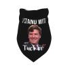 I Stands with Tucker Carlson Dog Scarf Pet Bandana Cat Pet Bibs view 3