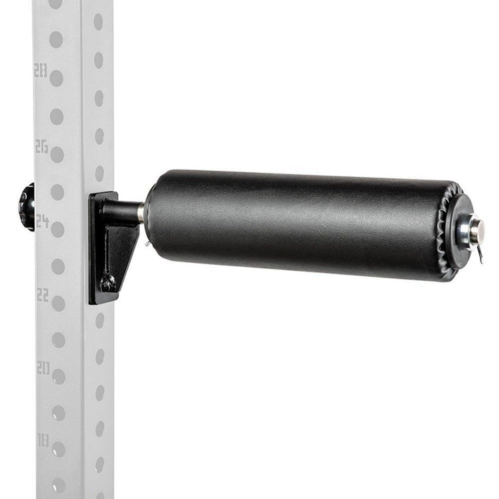 HMWOKPOT Single Leg Squat Roller, Adjustable Split Squat Foam Hook Leg Leg Extension and Curl Machine Fit 3X 3Inch Square Tubes Rack,26mm