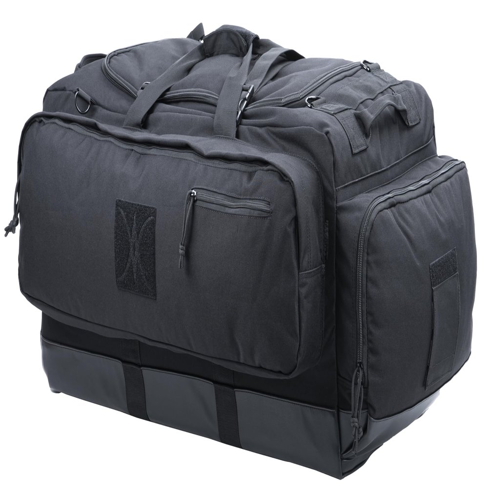 BACKFERRY Large Duffle Bag Duffel Pack with Backpack Shoulder Straps and Shoes Compartment 105L for Sports Travel Hunting Camping.