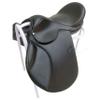 AHS us Designer Pannel Jumping Treeless Saddle with Adjustable Girthing Strap and Knee Blocks (15.5", Black) view 1