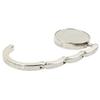 1Pcs Portable Fashion Folding Crystal Alloy Purse Handbag Bag Hanger Hook Holder Table Hook Bag Parts Accessories - (Color: 1Pc) view 4