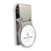 Alpha Chi Omega Officially Licensed Money Clip - Premium Round Stainless Steel Design for Greek Life, Sorority Sisters, Alumni, and College Students - Slim Front Pocket Carry (Alpha Chi Omega 4) view 1