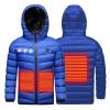 DELESYS Heated Jacket for Boys Girls, Child Electric Heating Jackets Waterproof Windproof Heated Coat Outerwear, Child Electric Heating Jackets Waterproof Windproof Heated Coat Outerwear view 1