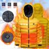 DELESYS Heated Jacket for Boys Girls, Child Electric Heating Jackets Waterproof Windproof Heated Coat Outerwear, Child Electric Heating Jackets Waterproof Windproof Heated Coat Outerwear view 2