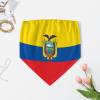 Linkasi Ecuador Flag Women's Sexy Open Back Thong Bikini Tie Sides Bottom Triangle Bikini Swimsuit view 3