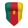 Linkasi Cameroon Flag Women's Sexy Open Back Thong Bikini Tie Sides Bottom Triangle Bikini Swimsuit view 4