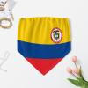 Linkasi Colombian Flag Women's Sexy Open Back Thong Bikini Tie Sides Bottom Triangle Bikini Swimsuit view 3